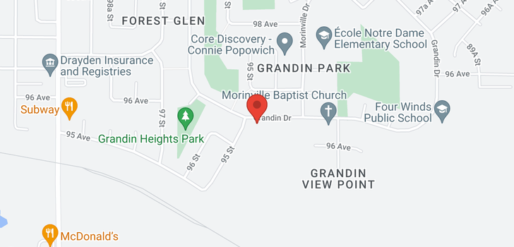 map of 403 Grandin DR